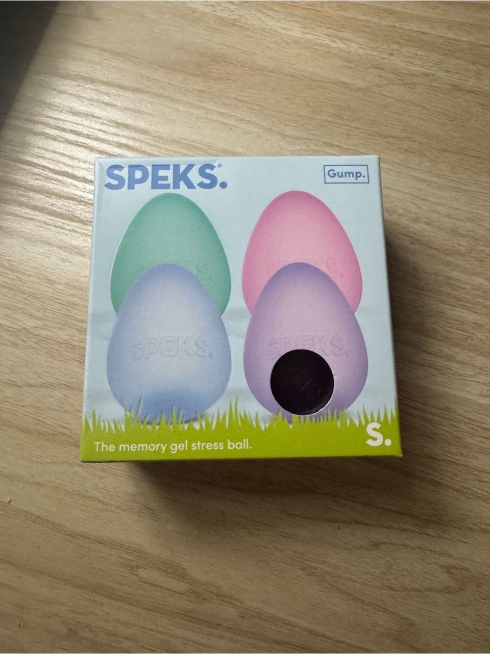 LIMITED EDITION-  Speks Gump Mini Stress Eggs 4-Pack